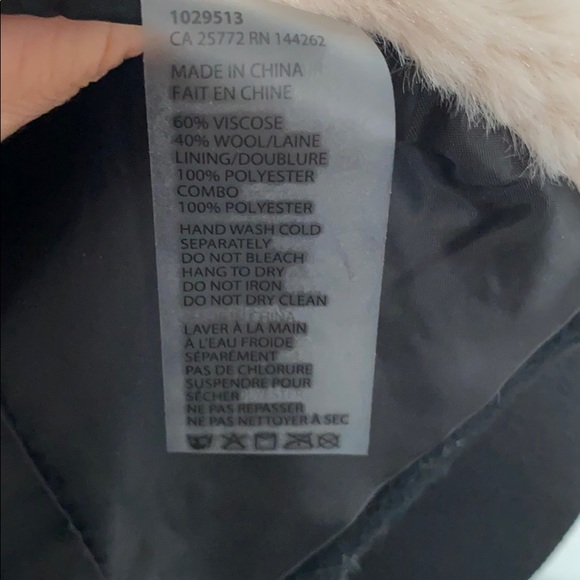 ✨DEX FAUX FUR/WOOL JACKET - Picture 4 of 4